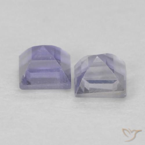 0.20克拉天然堇青石，正方形，VS
