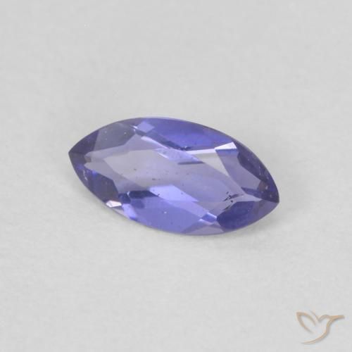 0.15克拉天然堇青石，榄尖形，VVS