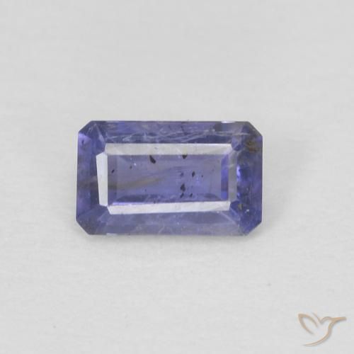 0.24ct 天然 中紫 堇青石, 祖母绿式切割, VS-SI