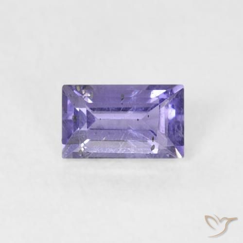 0.27ct 天然 Medium Light-Violet 堇青石, 狭长方形, SI