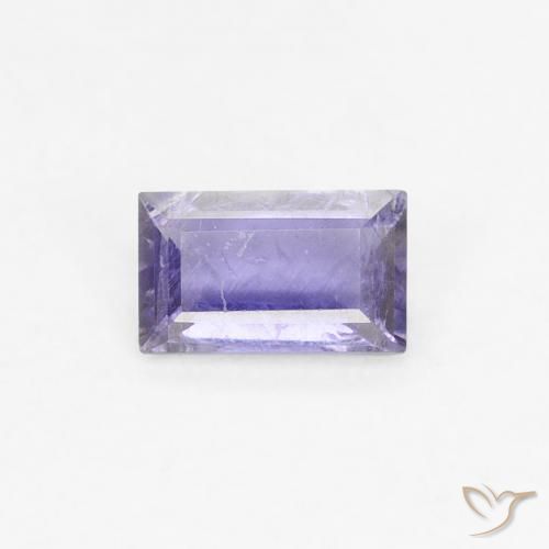 0.26ct 天然 深蓝色 堇青石, 狭长方形, VS