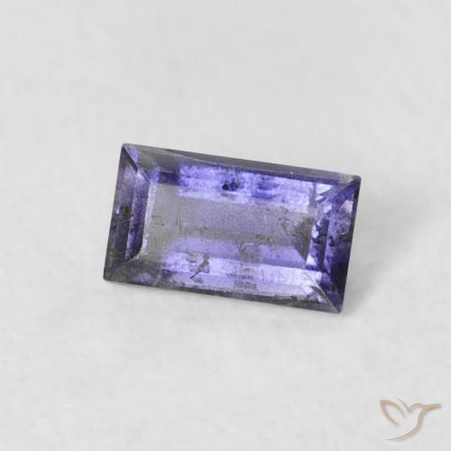 0.26克拉天然堇青石，狭长方形，VS-SI