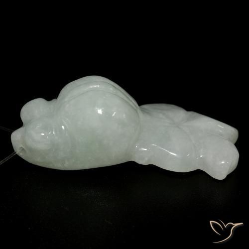 22.00克拉天然玉，花式切割，半透明