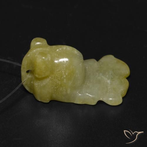 17.32克拉天然玉，花式切割，半透明