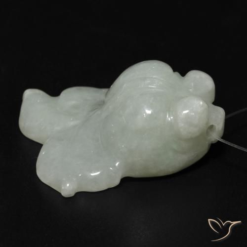 40.87克拉天然玉，花式切割，半透明
