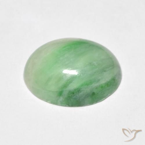 4.50克拉天然玉，椭圆形，不透明