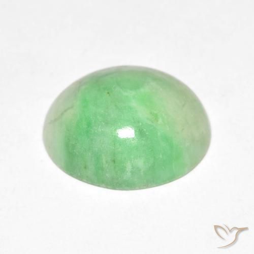4.32克拉天然玉，椭圆形，不透明