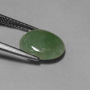 3.19克拉天然翡翠，透明，透明/半透明