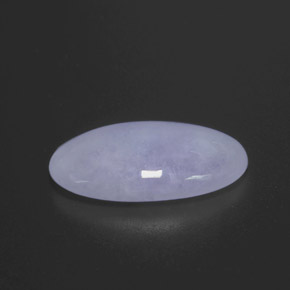 9.27克拉天然硬玉，椭圆形切割，19.4×11.3毫米，不透明