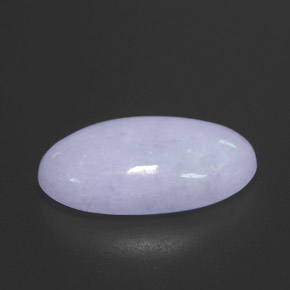 12.12克拉天然硬玉，椭圆形切割，19.5×11.5毫米，不透明