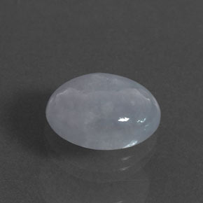 9.76克拉天然硬玉，椭圆形切割，15×11.6毫米，不透明