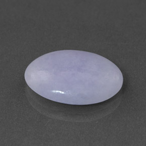 6.77克拉天然硬玉，椭圆形切割，16.5×11.9毫米，不透明
