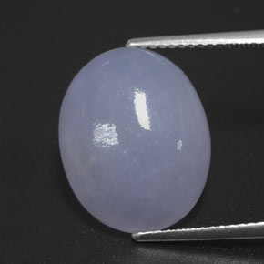 10.61克拉天然硬玉，椭圆形切割，16.6×13.3毫米，不透明