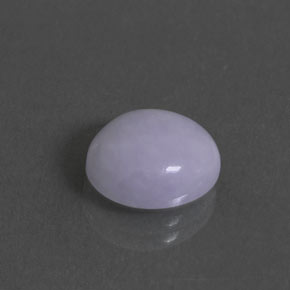 5.18克拉天然翡翠，椭圆形，不透明