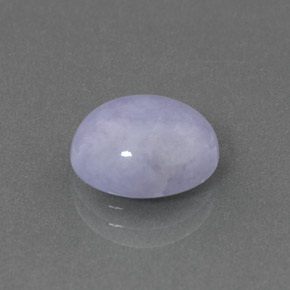4.96克拉天然硬玉，椭圆形切割，11.4×9.1毫米，不透明