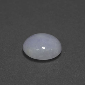 3.51克拉天然硬玉，椭圆形切割，10.5×8.7毫米，不透明
