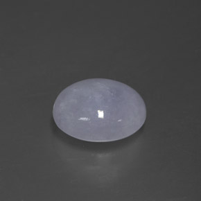 2.76克拉天然硬玉，椭圆形切割，9.6×8毫米，不透明
