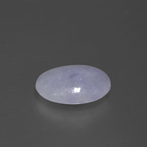 1.99克拉天然硬玉，椭圆形切割，10.6×7.7毫米，不透明