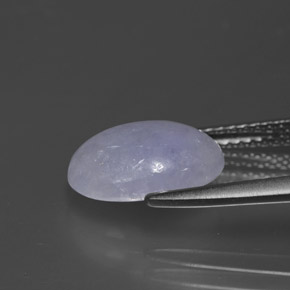 3.28克拉天然硬玉，椭圆形切割，11.2×8.1毫米，不透明