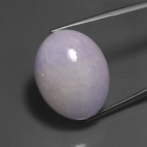 60.38克拉天然硬玉，椭圆形切割，25.8×20.4毫米，不透明