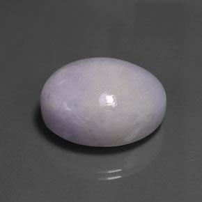 60.38克拉天然硬玉，椭圆形切割，25.8×20.4毫米，不透明