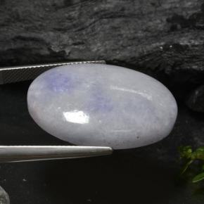 46.32克拉天然翡翠，椭圆形切割，不透明