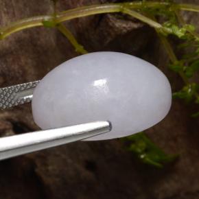 22.29克拉天然翡翠，椭圆形切割，半透明