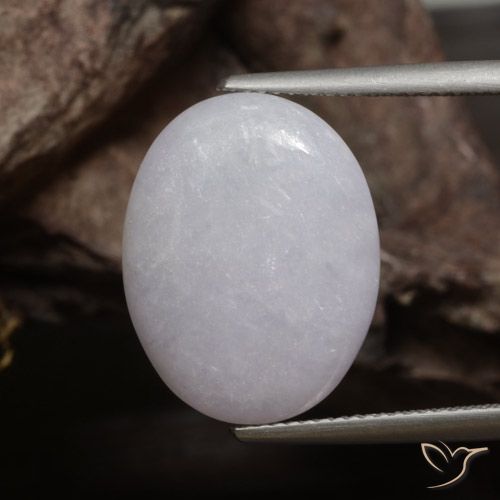 12.78ct 天然 中灰色 翡翠, 椭圆形, 不透明