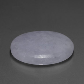 20.64克拉天然硬玉，椭圆形切割，23.1×18.3毫米，半透明