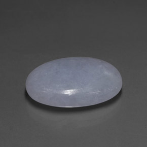 14.80克拉天然硬玉，椭圆形切割，20.2×14.4毫米，半透明
