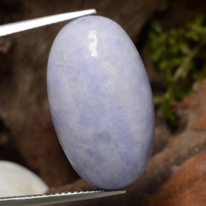 23.85克拉天然翡翠，椭圆形切割，不透明