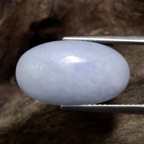 10.94克拉天然翡翠，椭圆形切割，不透明