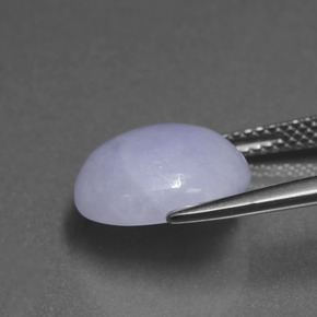 7.18克拉天然翡翠，圆形切割，半透明