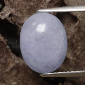 4.28克拉天然翡翠，椭圆形切割，不透明