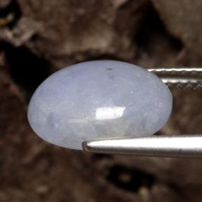 4.28克拉天然翡翠，椭圆形切割，不透明