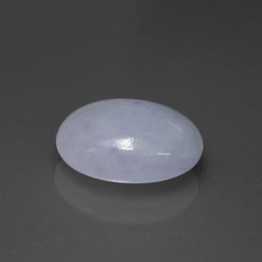 4.23克拉天然硬玉，椭圆形切割，12.3×8.9毫米，半透明