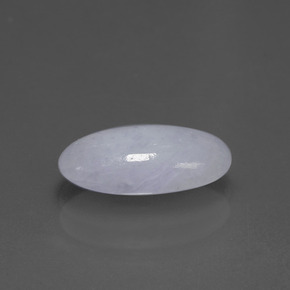 2.81克拉天然硬玉，椭圆形切割，12.8×7毫米，不透明