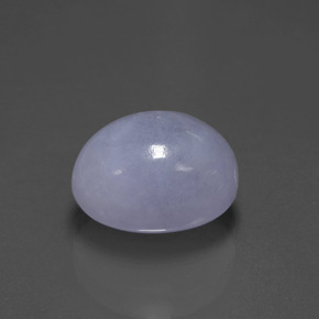 7.88克拉天然硬玉，椭圆形切割，11.9×9.8毫米，不透明
