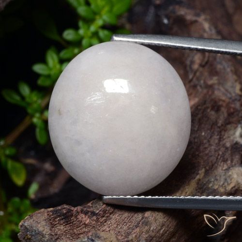 23.31ct 天然 灰色的 翡翠, 椭圆形, 半透明