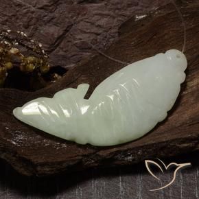 28.99克拉天然翡翠，花式切割，半透明
