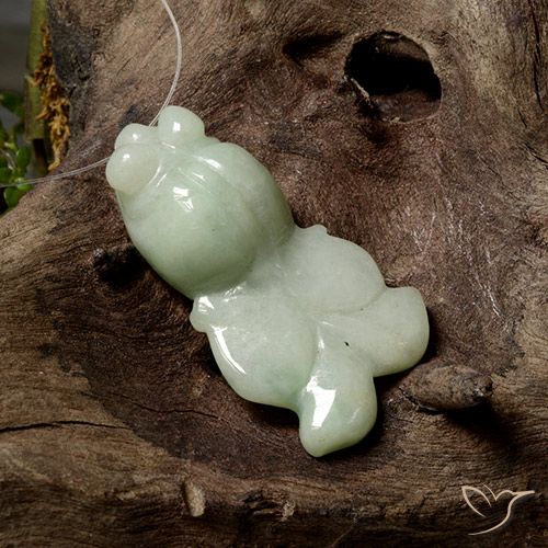43.00ct 天然 中绿色 翡翠, 花式切割, 半透明