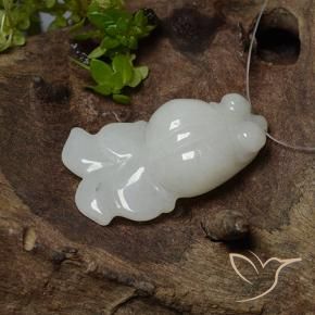 29.07克拉天然翡翠，花式切割，半透明