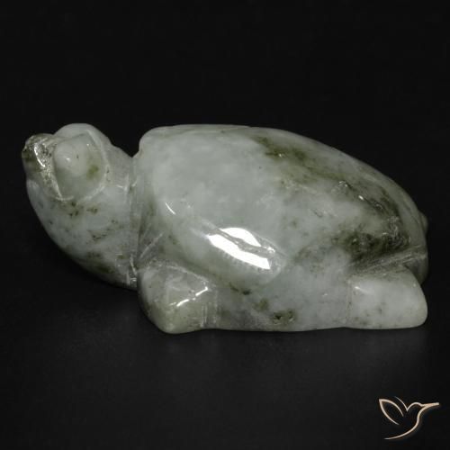 80.14ct 天然 中绿色 翡翠, 花式切割, 不透明