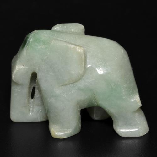 68.58克拉天然翡翠，异形，不透明