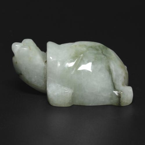 117.19克拉天然绿色硬玉，异形，35.7×24.6毫米，不透明
