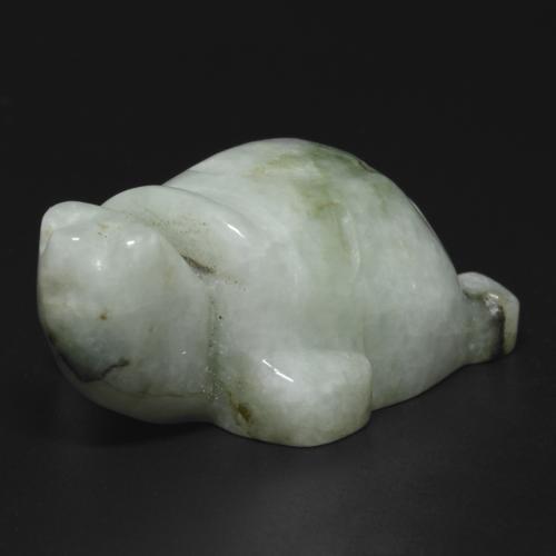 117.19克拉天然绿色硬玉，异形，35.7×24.6毫米，不透明