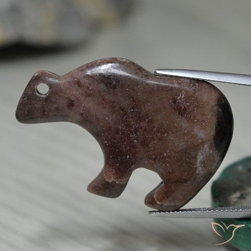 48.28ct 天然 红棕色 碧玉, 花式切割, 不透明