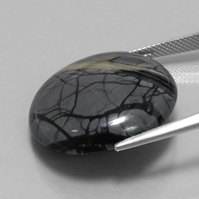 30.49克拉天然碧玉，圆形切割，不透明