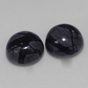 克拉天然碧玉，圆形切割，不透明