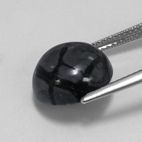 5.80克拉天然碧玉，圆形切割，不透明